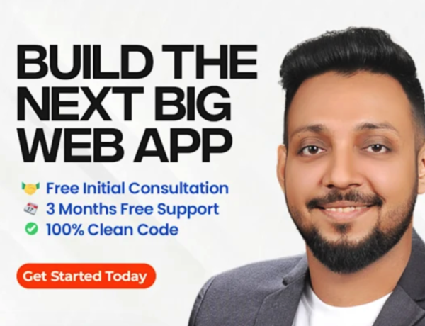 I will do custom software development saas web application as software developer